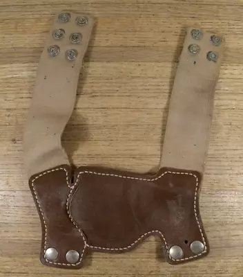 Vtg Bianchi Gun Leather Silent Partner Brown #11 Medium Auto Concealment Holster • $19.95