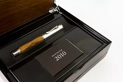 FABER CASTELL PEN OF THE YEAR 2010 WALNUT WOOD Ltd Edition • $2040.07