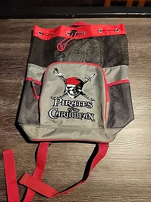  Disney Store Pirates Of The Carabbian Mesh Backpack  • $14.97