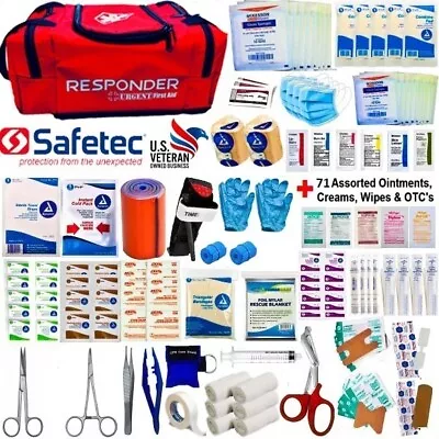 First Aid Bag - Medical Supplies - IFAK Travel Trauma Kit - Surgical Set - EMT • $69.99