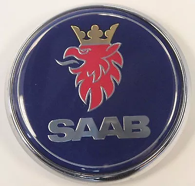 Saab 9-5 Wagon Trunk Lid Emblem Original Equipment 2006-2009 12769688 • $23.99