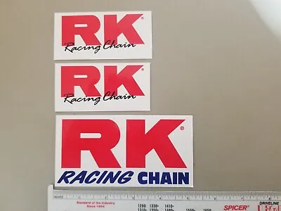RK Chain Decal/stickers Sx Mx AHRMA Motocross GNCC MOTO-X SUPERCROSS Pit Bike  • $5