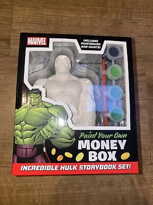 Marvel Hulk Paint Your Own Money Box / New & Unopened  • £4.95