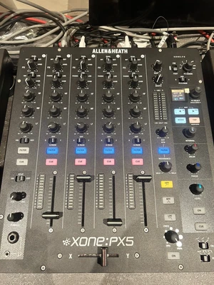 £850 • Buy Allen & Heath XONE PX5 4 Channel DJ Mixer