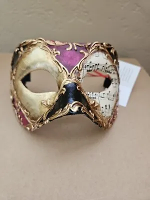Si Lucia Venice Mask Of Italy Handcrafted Italian Made In Italy Venetian Mask • $74.99