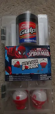 Spiderman Hide-A-Hook Bobber Set Sealed • $9.99