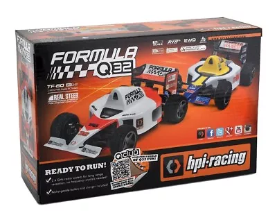 HPI Formula 1 Q32 1/32 RTR 2WD Electric Micro F1 Car (Red) W/2.4GHz Radio • $99.99