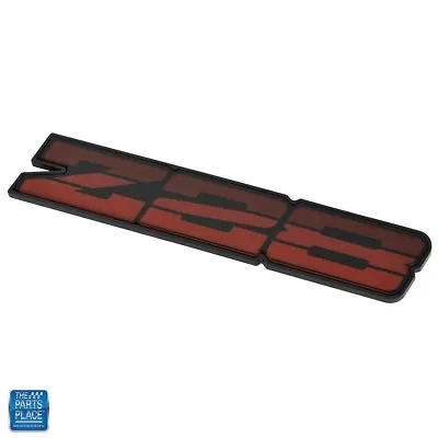 1985-87 Chevrolet Camaro Z28 Rocker Emblem - Red - GM 20544122 • $45.99