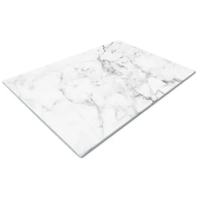 Marble Work Top Chopping Board Placemat Manmade 35x25cm • £13.95