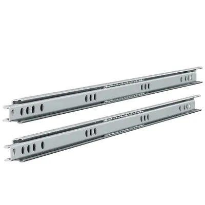 Ball Bearing Cabinet 17mm Grooved Drawer Runners From 182 To 430 Mm Fit Mfi Ikea • £1.59