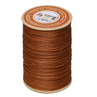 $8.78 • Buy 1 PC Waxed Linen Thread Book Binding Saddle Working Twine Embroidery Kits Strand