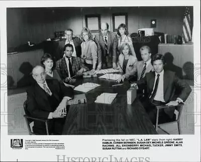 1986 Press Photo  L.A. Law  TV Series Cast Members - Srp08508 • $15.99