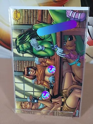 Faro's Lounge Superhero Strip Poker She-Hulk Lara Croft Velma Brainiacs Mature • $49.95