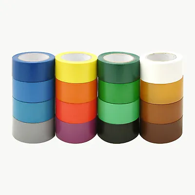 JVCC V-36P Premium Colored Vinyl Tape: 3 In. X 36 Yds. (Yellow) • $21.94