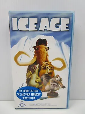 Ice Age VHS Tape  Denis Leary  Video Denis Leary Movie G 2002 • $18.95