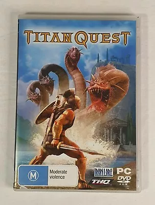 Titan Quest PC Computer Video Game 2006 DVD CD ROM Strategy Action Adventure  • $9.95