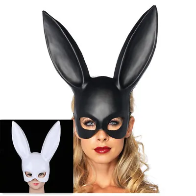 Bondage Bunny Mask Sexy Masquerade Ball Party Rabbit Fetish Kinky Halloween • £11.29