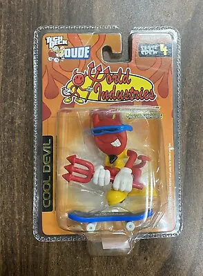 Tech Deck Dude - World Industries Cool Devil Collectible Toy Figure 2002 Sealed • $69.99