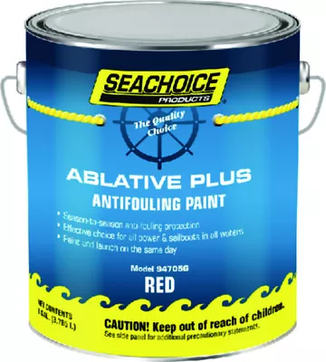 Seachoice Marine Boat 94705G Ablative Plus Antifouling Bottom Paint Red 1 Gallon • $125.99