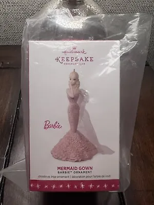 2016 Hallmark Keepsake ~ Mermaid Gown ~ Barbie Ornament ~ Member Exclusive ~BNIB • $59.95