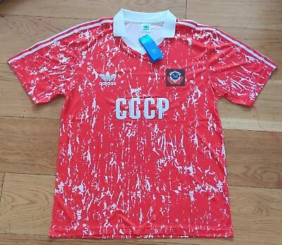 £30 • Buy Retro Vintage Russia CCCP Soviet Football Shirt Mens M L XL 1989 1991 89 91 New