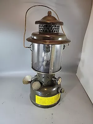 Vintage US F.T 1972 Lantern  Military Single Mantle Quadrant O.D Green  • $99.99