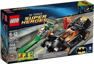 Lego DC Super Heroes 76012 Batman THE RIDDLER CHASE The Flash Minifigure NISB • $142.49