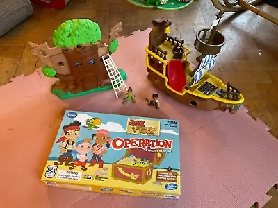 Jake And The Neverland Pirates PlaySet Bundle • £15