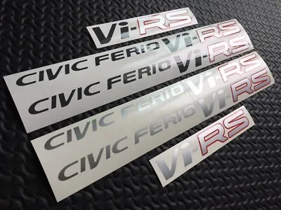 STICKER CIVIC FERIO Vi RS • $15