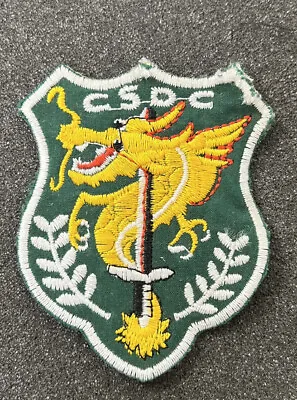 Vietnam War Patch Arvn  Csdc  National Police Field Force • $12