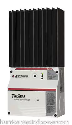 Morningstar TS-60 TriStar-60 Amp 12/24/48 Volt PWM Solar Charge Controller  • $293