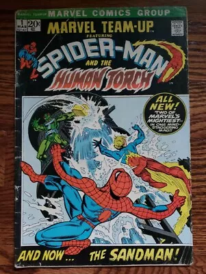 Marvel Team-Up Spider-Man And The Human Torch Volume 1 No. 1 1972 • $24.99