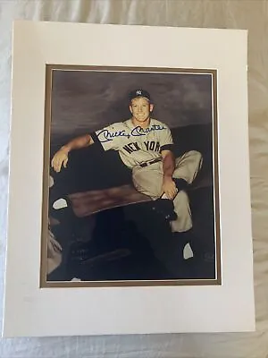 Mickey Mantle A  8 X 10 Autographed Picture. Examined And Verified • $199