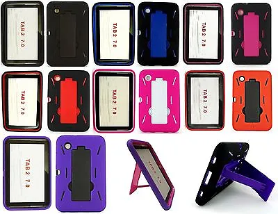 For Samsung Galaxy Tab 2 7 7.0  Tablet P3100/P3110 Hybird Stand Hard Cover Case • $9.25