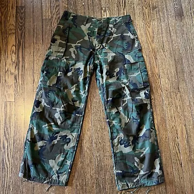 NOS Unworn 1969 US Army ERDL Camouflage Tropical Jungle Combat Pant Medium R • $175