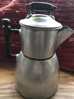 Wearever Vintage Aluminum Stove Top Percolator Coffee Pot • $8