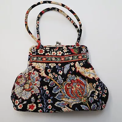 Vera Bradley Purse Kiss Lock Versailles Retired Alice Shoulder Bag • $25