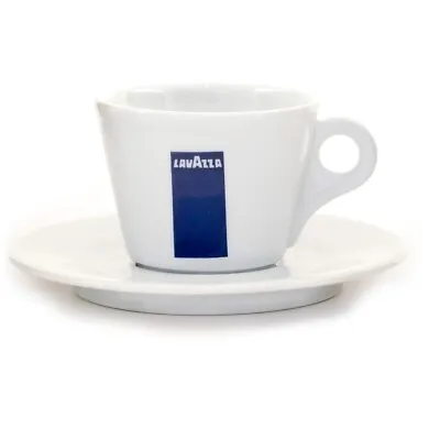 £15.99 • Buy X2 Lavazza Cappuccino Cup & Saucer Set Coffee Italian Mug CUPS Cafe Expresso Tea