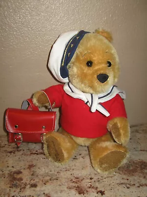 CARROUSEL BEAR- Terry Doris MICHAUD- Disney Sailor Winnie The Pooh Teddy  SIGNED • $89.99