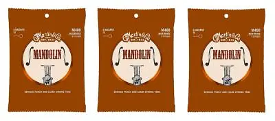 Martin M400 Mandolin Strings Light (10-34) (3-Pack) • $16.47