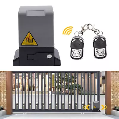 £155 • Buy Automatic 1200KG/2000KG Sliding Electric Gate Opener Motor Driveway Security Kit