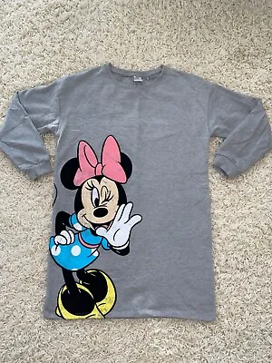 Girls Next Minnie Mouse Disney Jumper Grey Dress Sweater Age 15 Worn Once • £3