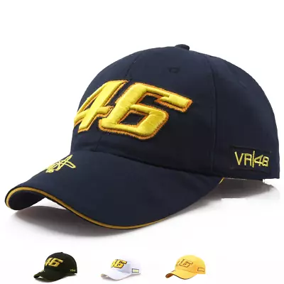 Outdoor Sports VR46 Motorcycle Racing Baseball Cap Men Women Unisex Sun Hat • $9.50