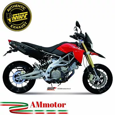 $961.41 • Buy Mivv Aprilia Dorsoduro 750 2012 Exhaust Motorcycle Slip-On Suono Black Approved