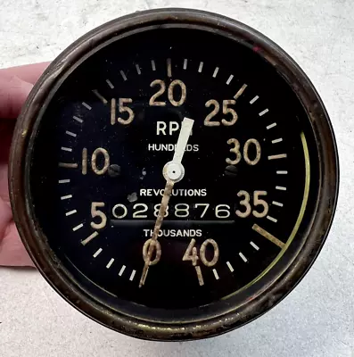 Vintage 1960s-1970s Tachometer Gauge • $59.99