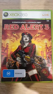 Command & Conquer Red Alert 3 Microsoft Xbox 360 PAL With Manual • $19