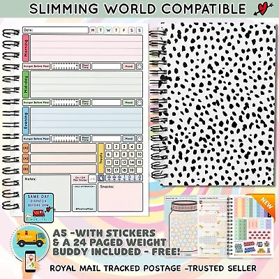 £6.35 • Buy A5 Diet Diary Slimming World :-] Weight Loss Tracker Diet Planner Food Journal 