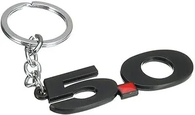 Key Chain - 5.0 Mustang Logo * Black Style * Ships Worldwide & FREE To The USA🚗 • $13.95