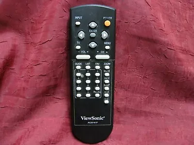 ViewSonic RC00161P Genuine TV Remote NX1932W N1630W VT1930 NX2232W N1930W N2230W • $24.99