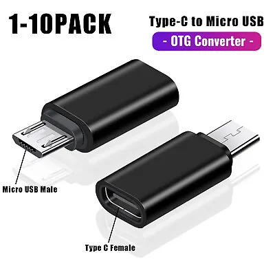 LOT USB 3.1 Type C Female To Micro USB Male Adapter Converter Connector USB-C • $5.99